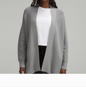 Lululemon Cashlu Sweater Wrap
